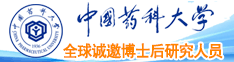 中国药科大学全球诚邀博士后研究人员